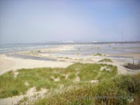 Seaward end of the hoverpad